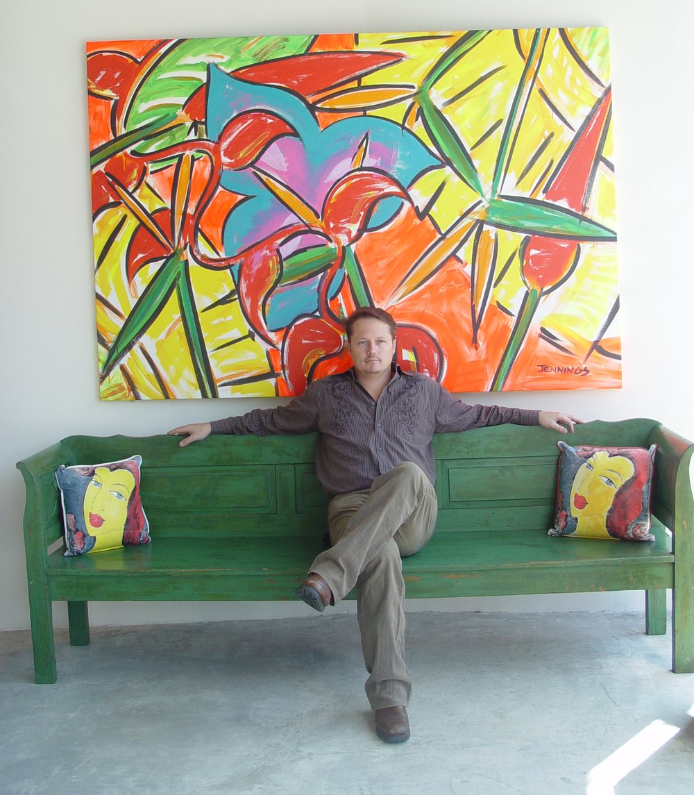 Painting by Robert Jennings