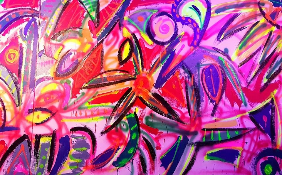 Live painting by Robert Jennings