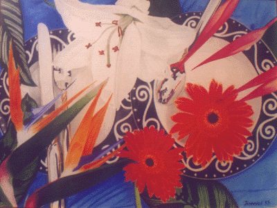 Painting by Robert Jennings