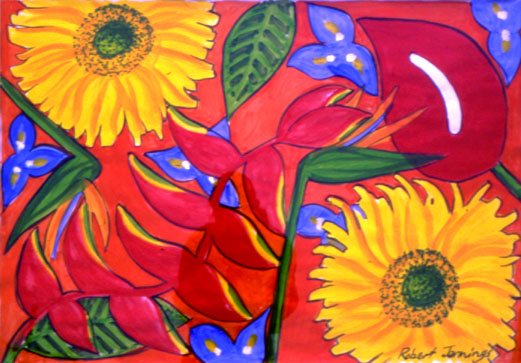 Painting by Robert Jennings