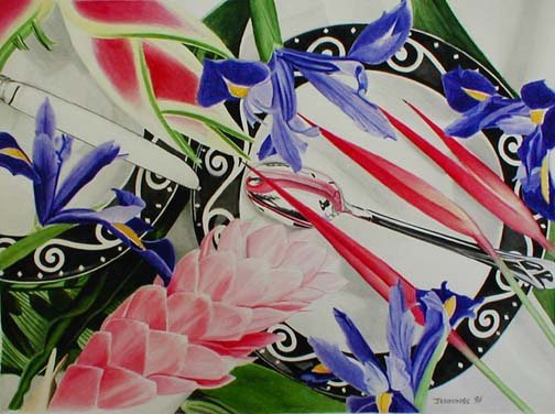 Painting by Robert Jennings