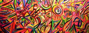 Live painting Robert Jennings